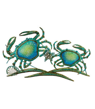 Regal Double Crab Wall Decor