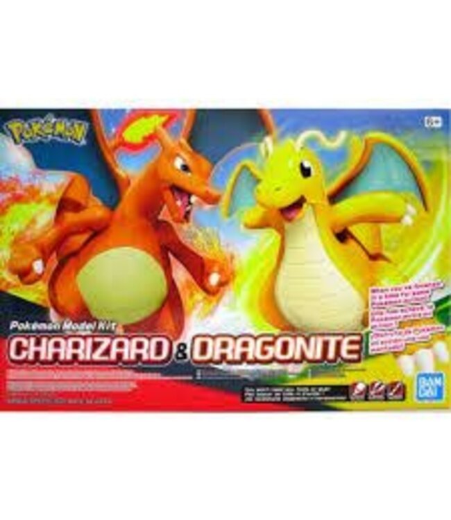 Bandai Namco Toys Charizard and Dragonite Model Kit