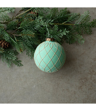 Ragon House GREEN BEACH ROPE ORNAMENT