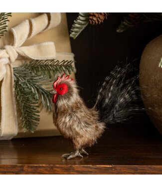 Ragon House STANDING BROWN ROOSTER