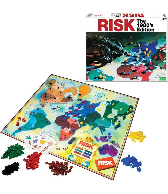 Winning Moves Risk 1980's Edition