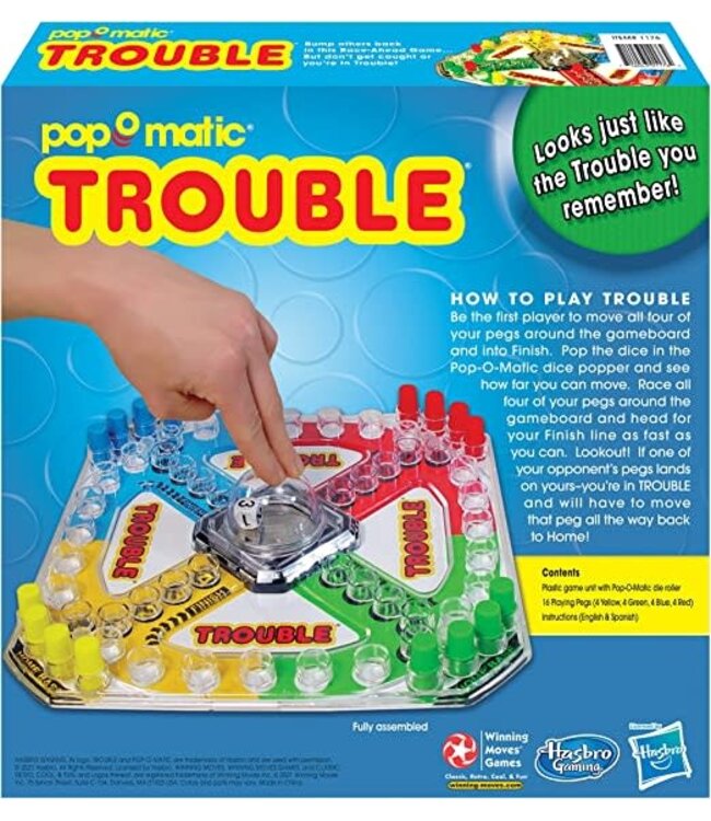 Winning Moves Classic Trouble Game