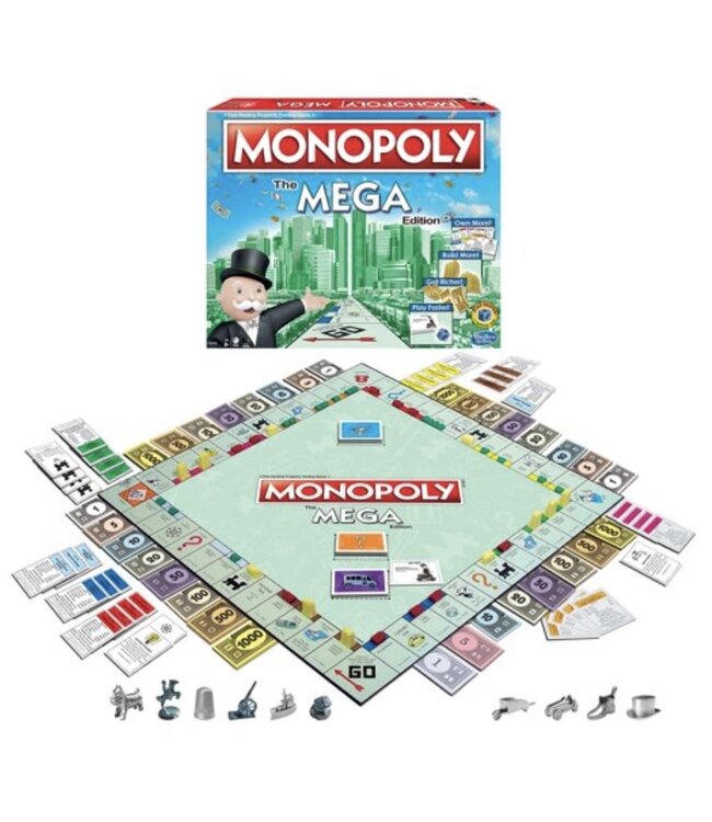 Winning Moves Monopoly The Mega Edition