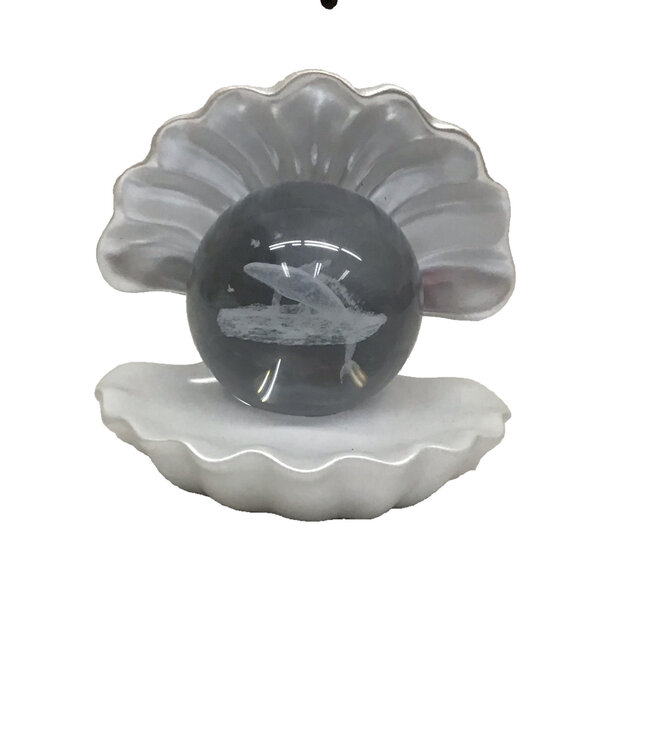 29 Tonight Sea Shell 60mm Etched Glass Humpback Whale