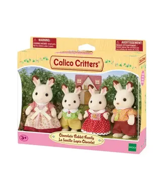 Epoch Chocolate Rabbit Family Calico Critters