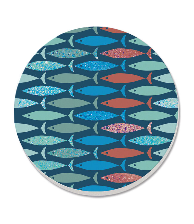 Highland Home Coastal Fish Single Tile