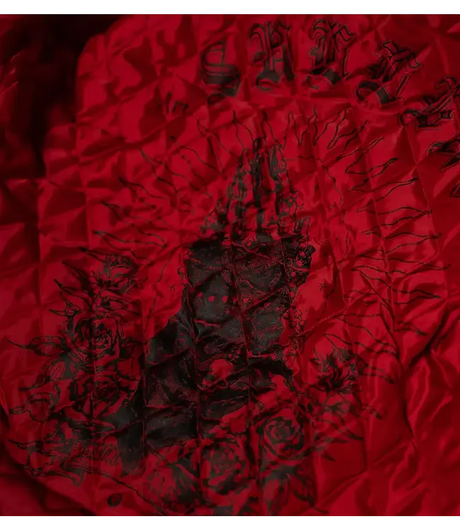 Sullen So Cal Hooded Jacket Black Red