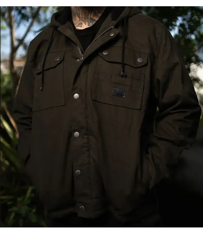 Sullen Piston Duck Canvas Jacket Dark Shadow