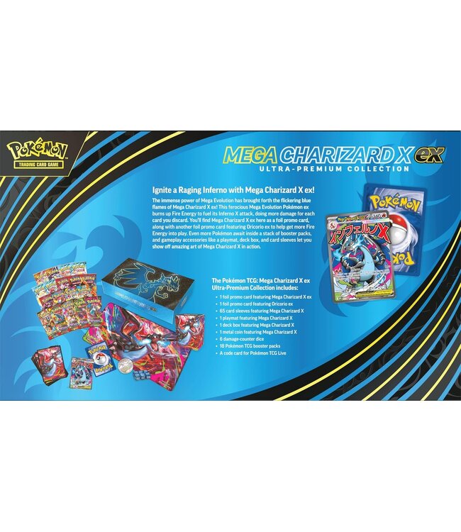 Mega Charizard X Ex Ultra Premium Collection