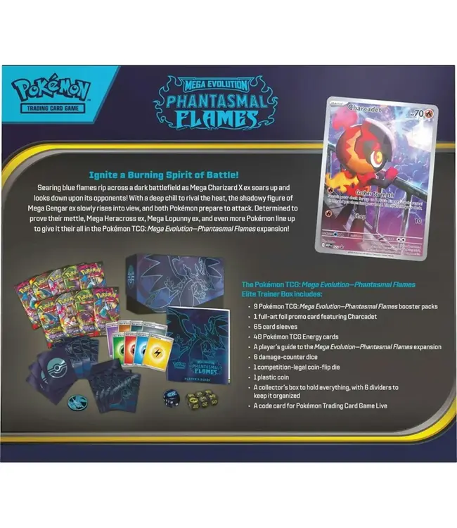 ME02 Phantasmal Flames Elite Trainer Box
