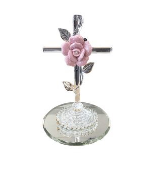 Glass Baron Cross With Vine