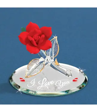 Glass Baron I Love You Rose