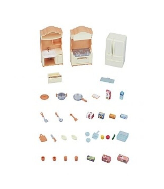 Epoch Calico Critters Kitchen Play Set