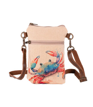 Cottn Curls Crab Cellphone Sling