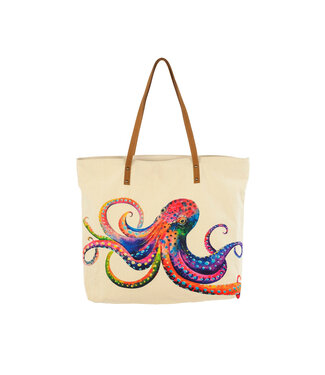 Cottn Curls Ocean Mystic Tote