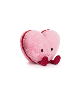 Jellycat Inc Amuseables Colette Heart Macaron Pink