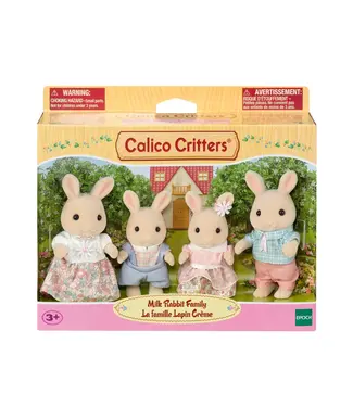 Epoch Milk Rabbit Family Calico Critters