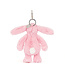 Jellycat Inc Blushkin Blossom Bunny Bag Charm