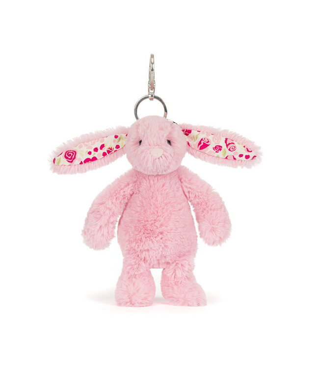 Jellycat Inc Blushkin Blossom Bunny Bag Charm