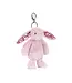 Jellycat Inc Thistlepop Blossom Bunny Bag Charm