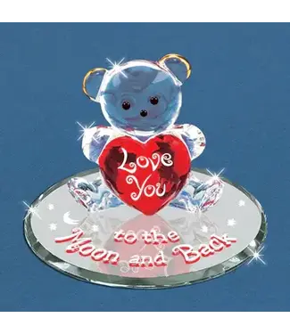 Glass Baron Bear Moon And Back