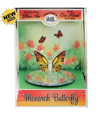 Glass Baron Monarch Butterfly
