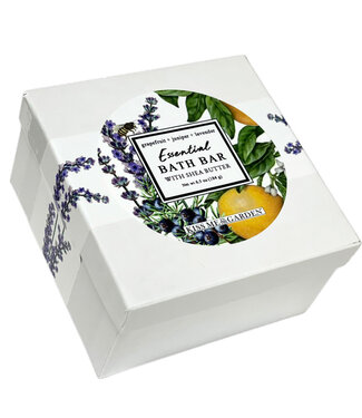 Kiss Me In The Garden Grapefruit Juniper Lavender 6.5 oz Soap Bar