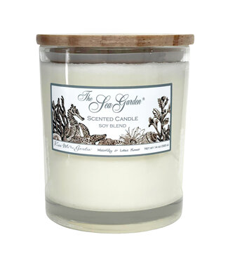 Kiss Me In The Garden Sea Garden 14 oz wax candle
