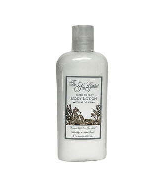 Kiss Me In The Garden Sea Garden 3 oz Travel size  lotion in square bottle with flip cap