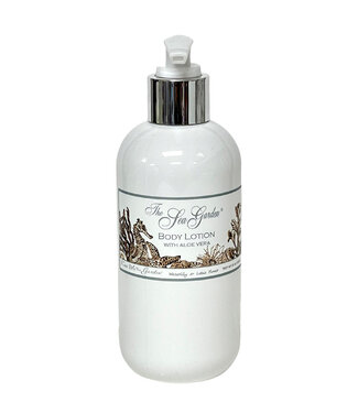 Kiss Me In The Garden Sea Garden 8 oz body lotion w/ white pump  in plastic