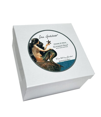 Kiss Me In The Garden Sea Goddess Collection wrapped soap bar 6.5 oz