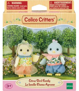 Epoch Citrus Bird Family Calico Critters