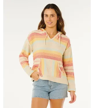 Rip Curl Revival Knit Poncho Orange