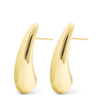 Amanda Blu Michelle Polished Droplet Gold