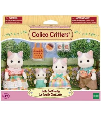 Epoch Calico Critters Latte Cat Family