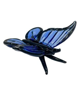Gift Essentials Milano Glass Blue Butterfly