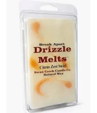 Swan Creek Candle Co Drizzle Melts Citrus Zest Swirl