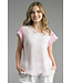 Tempo Paris FRAYED EDGE TEE ROSA