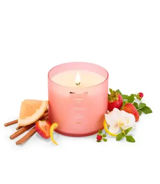 Cue Candles CUE 8.5 OZ PINK STRAWBERRY SILK