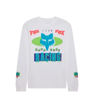 Fox Head Inc Hardcore 195 Original Long Sleeve Tee White
