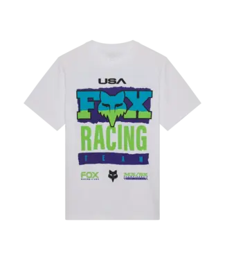 Fox Head Inc Hardcore 195 Original Short Sleeve Tee White