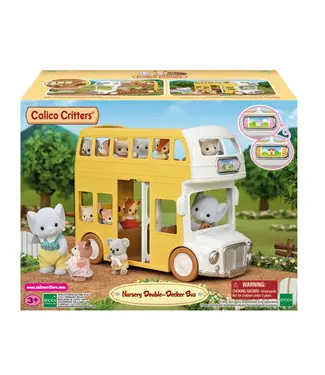 Epoch Nursery Double Decker Bus  Calico Critters