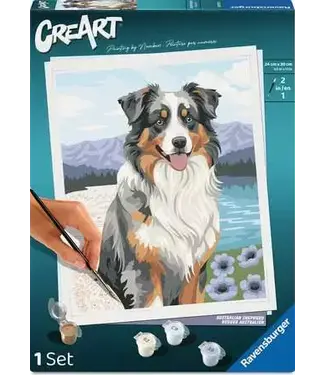 Ravensburger Crea Art Australian Shepherd