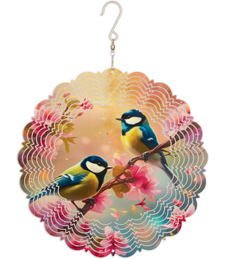 Sunset Vista Designs Summer Paridae Wind Spinner