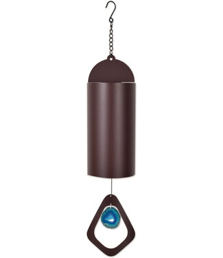 Sunset Vista Designs Wind Bell Blue Agate Medium
