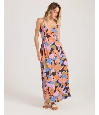 Volcom Post Punk Dress Tropical Multi
