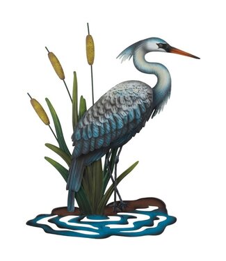 Regal Heron Wall Decor