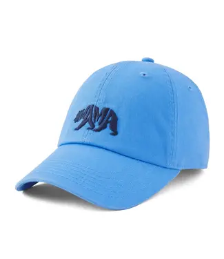 Life Is Good A Chill Cap Mama Bear Cornflower Blue