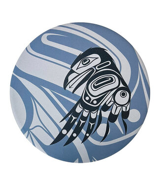 Native Northwest Ceramic Trivet-Raven Moon by Allan Weir