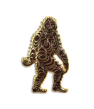 Native Northwest Enamel Pin-Sasquatch by Francis Horne Sr.
